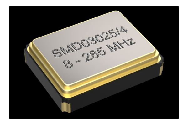 Einzigartig! 8 - 285 MHz im Grundton im 3.2x2.5mm/4pad Keramikgehäuse 