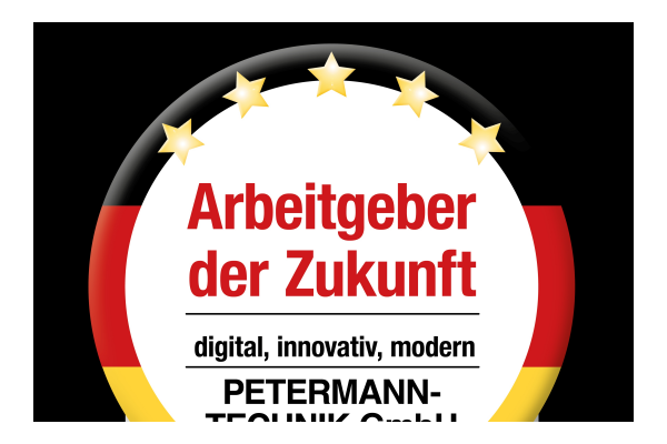 Grandios! PETERMANN-TECHNIK als Arbeitgeber der Zukunft ausgezeichnet.