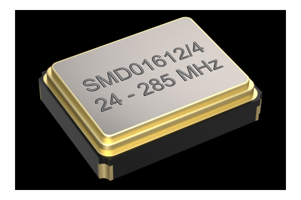 LOW ESR Schwingquarz der Serie SMD01612/4 ist der kostengünstige Highrunner für Wireless Applikationen