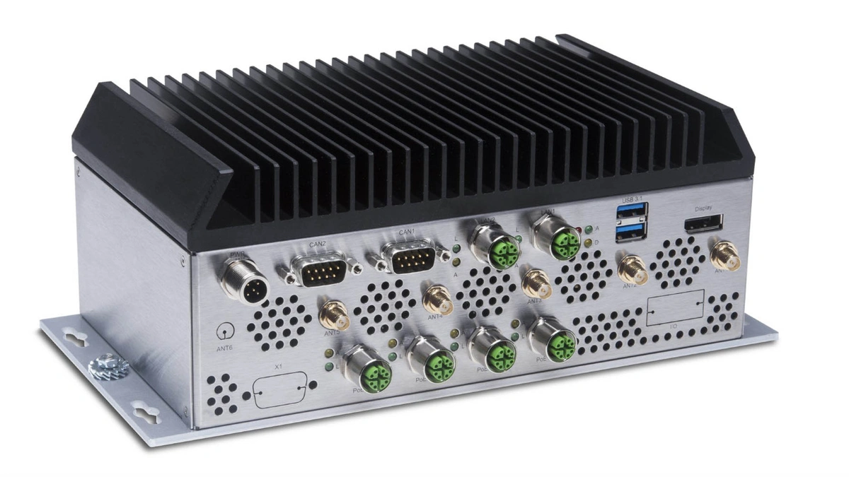 KI-Box-PC für die Schiene - Embedded > Hardware - Elektroniknet