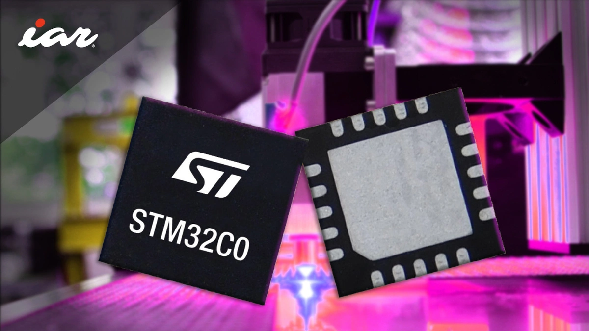Embedded Workbench supports the lowest cost STM32 MCU series ...