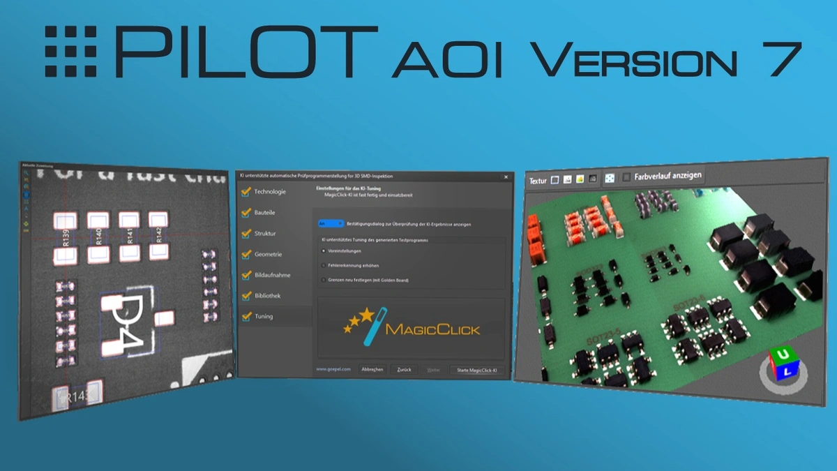 Neue AOI-Software, neuer In-System-Programmierer - Messen + Testen ...