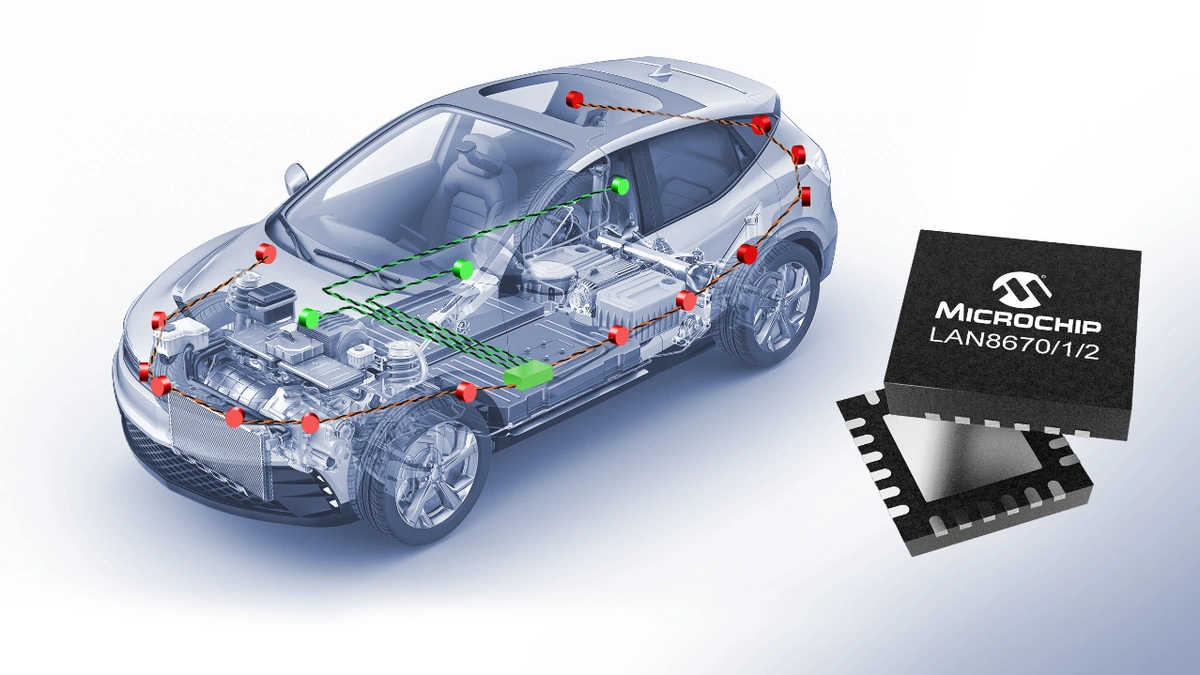 Automotive-qualifizierte 10BASE-T1S-Ethernet-Bausteine - Automotive ...