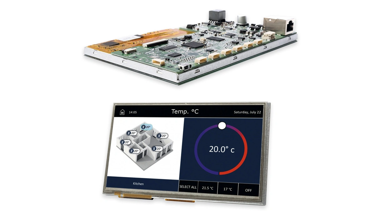 Flexibler dank Smart Embedded Displays - Optoelektronik > Displays ...