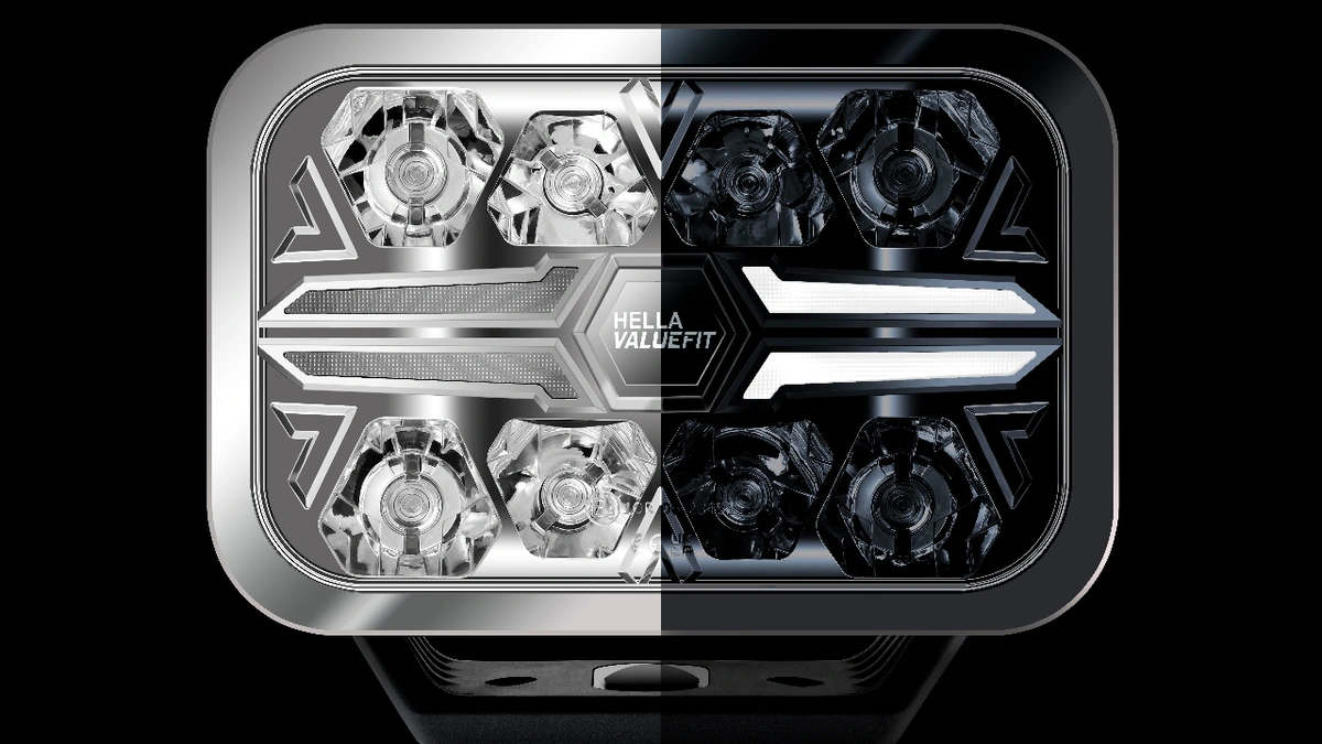 LED-Zusatzfernscheinwerfer-Serie für Lkw und Offroad-Fahrzeuge ...