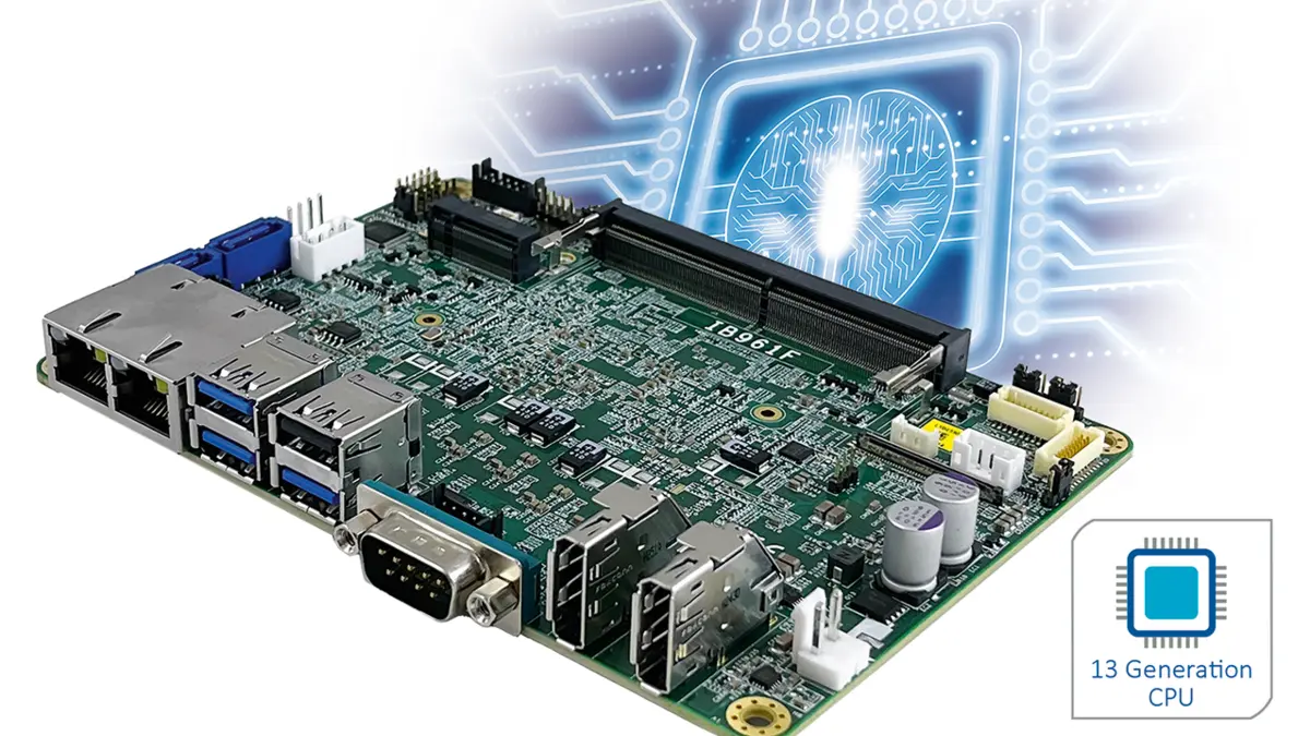 Embedded Board mit Raptor-Lake-CPU - Embedded > Hardware - Elektroniknet