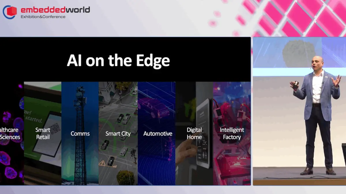 Im Video: Dr. Salil Raje (AMD) über AI on the Edge - Embedded ...