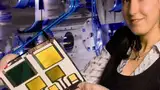 Eine flexible OLED mit Dünnschichtverkapselung haben die Forscher der Fraunhofer Institute IPMS und FEB in einer Rolle-zu-Rolle-Beschichtungsanlage hergestellt.