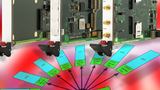 Trägerkarten für Serial-ATA-Massenspeicher sowie für PCI-Express-MiniCards sowie XMC/PMC-Module an