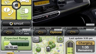 Speziell für den smart fortwo electric drive lässt sich die iPhone-App mit einem weiteren maßgeschneiderten Funktionsumfang erweitern,... 