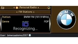 Musikerkennung aus dem FM-Radio im Fahrzeug.