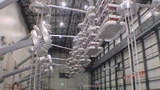 Die Ventilhalle der Stromrichterstation Chuxiong gehört zur HGÜ-Verbindung von Yunnan nach Guangdong in China.