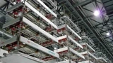 Die Ventilhalle der Stromrichterstaion in Suidong
