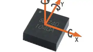 3D-Drehratensensor SD740 von SensorDynami