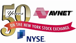 Avnet feiert sein 50jähriges Börsenjubiläum an der New Yorker Stock Exchange, länger als jeder andere Technik-Distributor.   