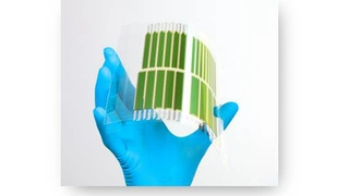 Flexible Solarzelle