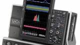 Bislang bei Scopes nicht zu finden: ein um 90 Grad in die Vertikale drehbares 16:9-Display, das den neuen WaveRunner 6 Zi-Scopes von LeCroy Pluspunkte bei der Detail-Untersuchung in vielen Kanälen verschafft.