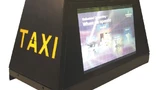 e-Signage-System für Taxidächer