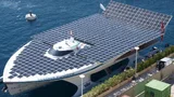 Zwei Sychronmotoren vom Typ DSF 132 von Baumüller verwandeln die von 38.000 Solarzellen erzeugte elektrische Energie in Bewegung.