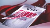 Beispiel einer PolyLogo Anwendung: VIP-Ticket für ein Popkonzert