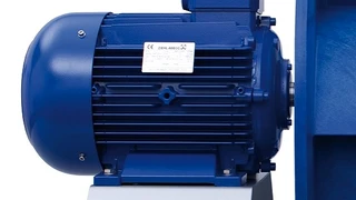Der Wirkungsgradklasse IE4 entsprechen die permanentmagneterregten Synchron-Innenläufermotoren der Baureihe »PMblue« von Ziehl-Abegg.