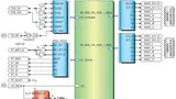 PS/2-Keyboard-TFT-Display-Schaltplan