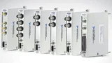 Universelle Messaufgaben auf PXI-Systembus-Basis lassen sich mit neuen rekonfigurierbaren Digitizer- und I/O-Modulen der FlexRIO-Produktfamilie erledigen. 