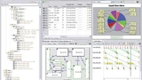 Bild 2. SymTA/S-Timing-Modell mit Last-, Schedule- und Wirkkettenanalyse.