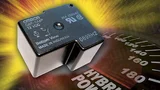 Bild 2. Das Leiterplattenrelais Relais Omron G8P(BG) im waschdichten Kunststoffgehäuse (32,1 mm × 27,2 mm × 20,1 mm) ist für 30 A/250 V(AC) mit einer Nennleistung von 7.500 VA an einem Schließer ausgelegt. Für Solarinverter wurde der zulässige Lastst