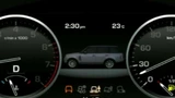 Frei programmierbares Display als Kombiinstrument im Range Rover. Den meisten Testpersonen fallen die fehlenden mechanischen Rundinstrumente nicht auf. Und auch dann siegt die Faszination der modernen Technik über deren offensichtliche Mängel.