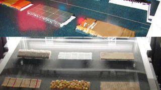 Vision 2011, Chromasens, 3D-System auf Basis zweier Farbzeilenkameras