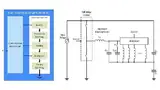 Bild 5: Sender Typ B1 (funktionale und elektrische Darstellung) 
