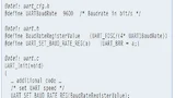 Initialisierung von Timern und Baudraten 