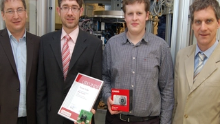 Leiterplatten Designwettbewerb Pfiffige Power PCBs Markus Wölfel Jumatech GmbH Florian Koller Patrick Weich Gerhard Stelzer Chefredakteur Elektronik