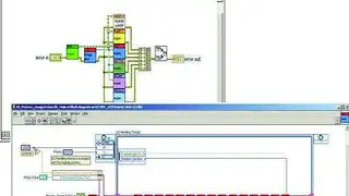 Bild 5: Teile des Labview-Quellcodes für das RT-Programm