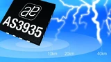 Der Mini-Chip AS 3935 Franklin Light Meng Sensor von austriamicrosystems bewertet HF-Erscheinungen aus um daraus Gewitteraktivitäten abzuleiten unter Warnung zu geben. 
