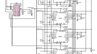 Bild 1: Blockschaltbild mehrerer parallelgeschalteter »µModule«-DC/DC-Regler, um höhere Ausgangsströme zu erreichen