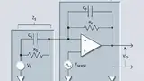 Bild 1: Einfaches Modell eines Rückkopplungs-Ampere-meters zur Messung kleinster Ströme