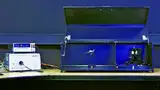 Bild 4: Das Goniophotometer ist per optischem Kabel mit dem Spektral-radiometer verbunden