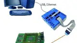 Bild 3: Testaufbau mit JTAG