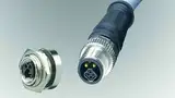 Bild 3: M12-Hybrid-Steckverbinder vom Typ »MX9132« von Molex