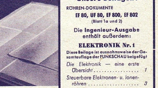 Elektronik 1952