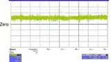 Bild 1: Messung des Ausgangsstroms - Rauschanteil mit Frequenzgehalt über 10 MHz