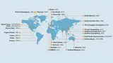 30 weltweite Projekte nutzen die konventionelle HVDC-Technologie mit einer gesamten Übertragungsleistung von über 100 GW.