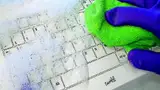 Bild 1: Auch aggressive Desinfektionsmittel können der Tastatur nichts anhaben 