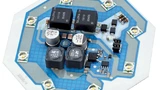 Hochvoltmodul „Oktagon – 25 Watt“ in Dickschichthybrid-Technologie. Das Modul kann an 230 V Netzwechselspannung angeschlossen werden; es sind keine zusätzlichen Komponenten erforderlich.