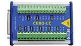 Recht universell einsetzbar ist diese kleine USB-I/O-Mess-Box mit ihren insgesamt 14 Analog-Eingangskanälen und 20 Digital-I/O-Kanälen. 