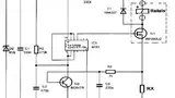 Bild 2: Schaltung zum Ansteuern von Relais mit Gleichspannungen bis 250 V, mit RSpule/RX = 32, wobei RSpule der Spulenwiderstand des eingesetzten Relais ist