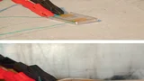 Überladeversuch an einer voll geladenen Li-Ionen-Polymerzelle mit 2,2 Ah.