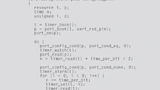 Treiber in C programmiert.